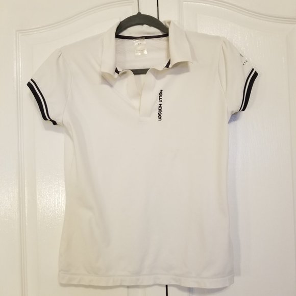 Helly Hansen Hydropower Pro Series Polo T-Shirt Short Sleeve Golf or Tennis Top - Picture 2 of 10